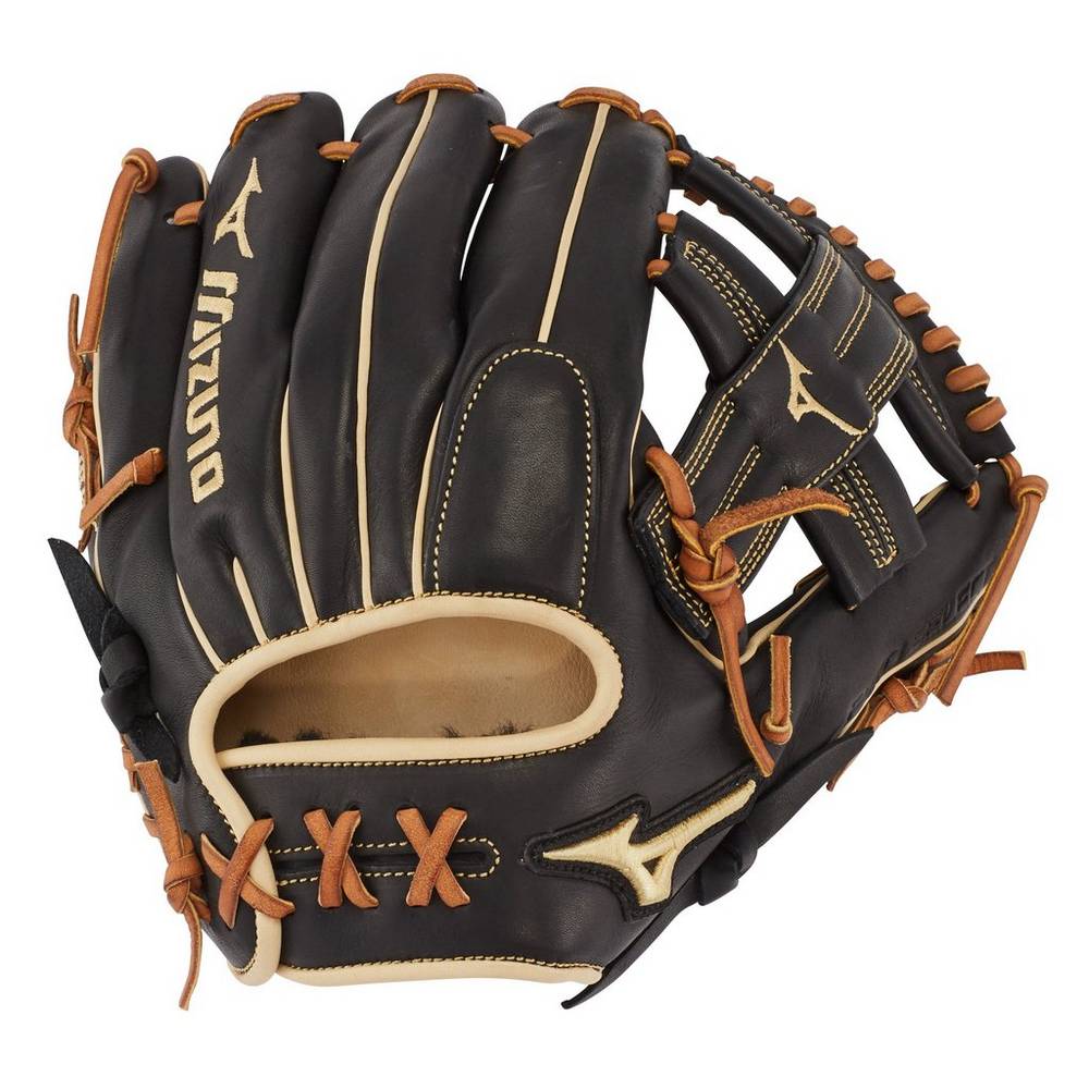 Guantes De Beisbol Mizuno Pro Select Infield 11.75" - Deep Pocket Hombre Negras Ofertas RFLA-95764